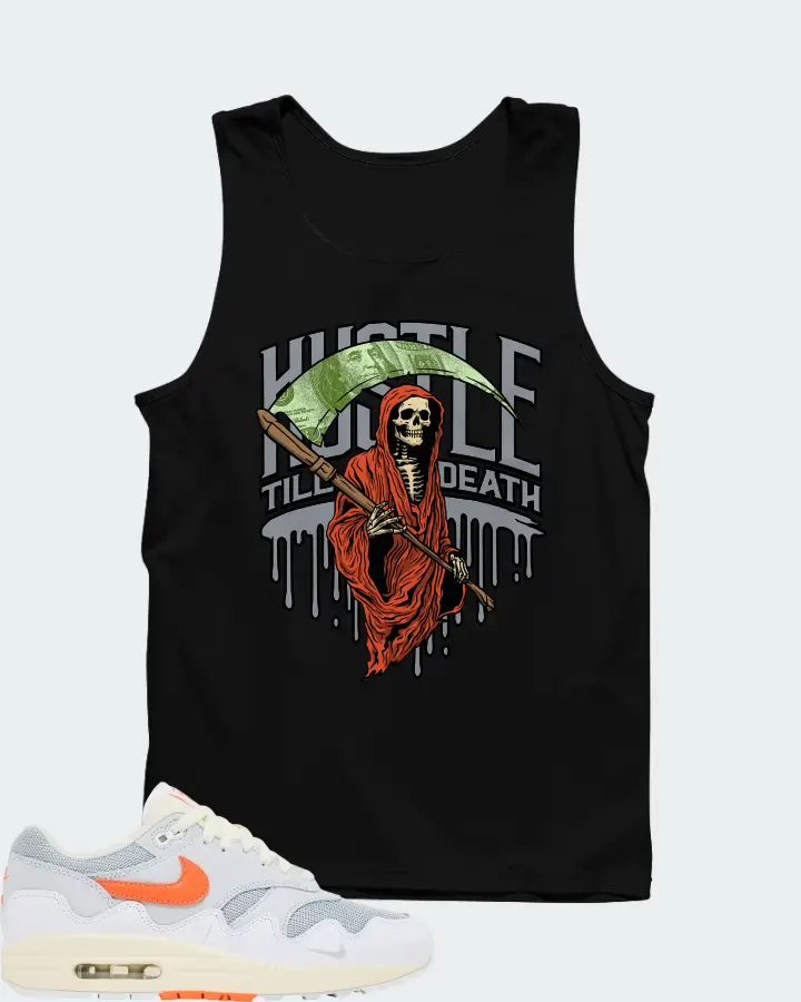 Patta x Nike Air Max 1 White Pure Platinum Matching Tank Top