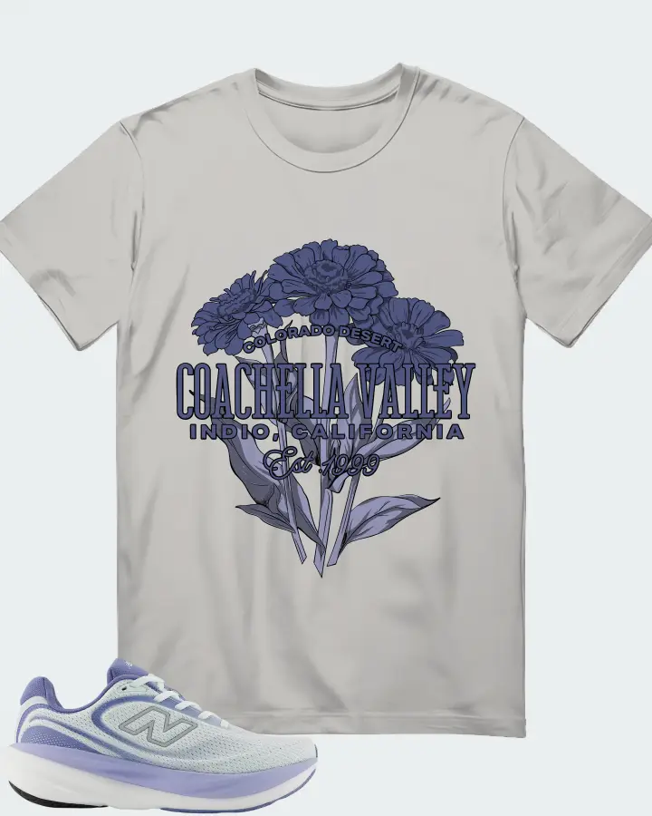 New Balance Fresh Foam X 1080v15 Glint Blue with Silver Metallic Fairweather Blue Matching T-Shirt