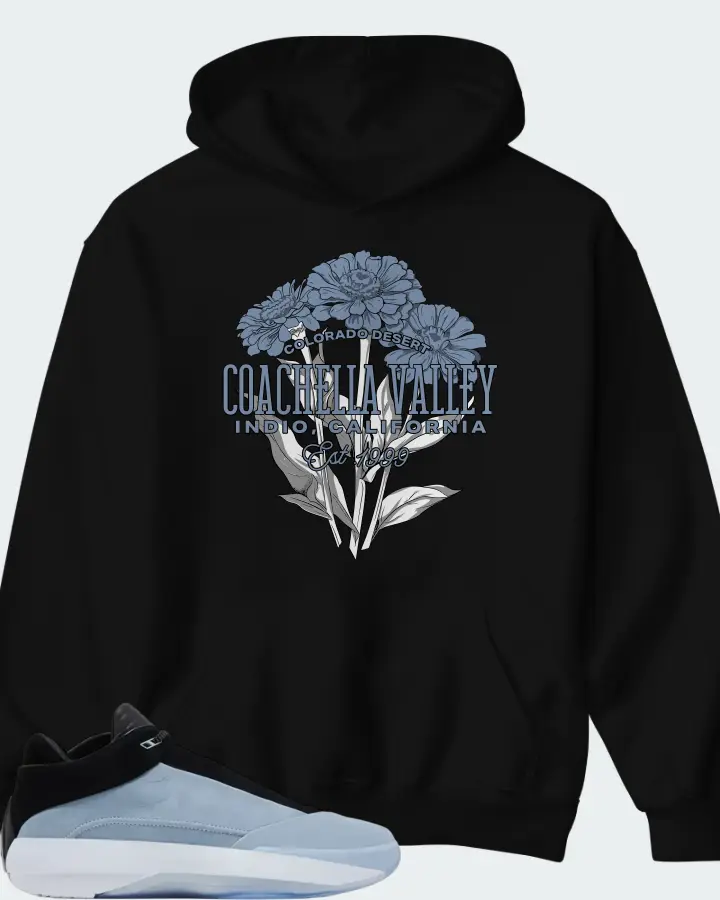 Air Jordan 40 Blue Suede Matching Hoodie