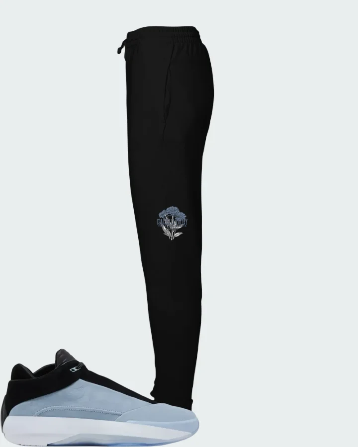 Air Jordan 40 Blue Suede Matching Joggers