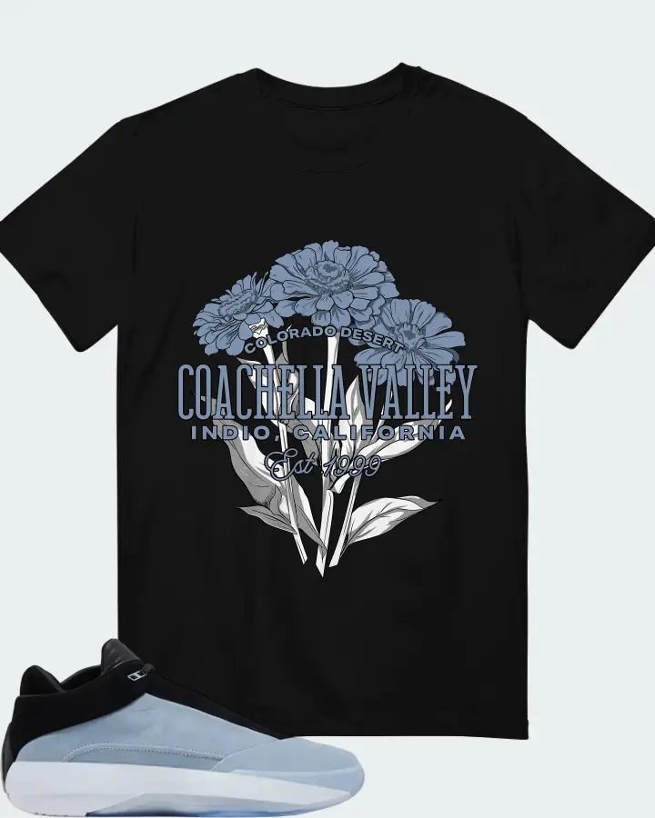Air Jordan 40 Blue Suede Matching T-Shirt