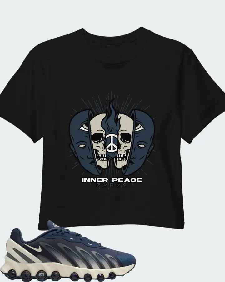 Nike Air Max Dn8 Thunder Blue Cool Grey Midnight Navy Pale Ivory Matching Crop Top