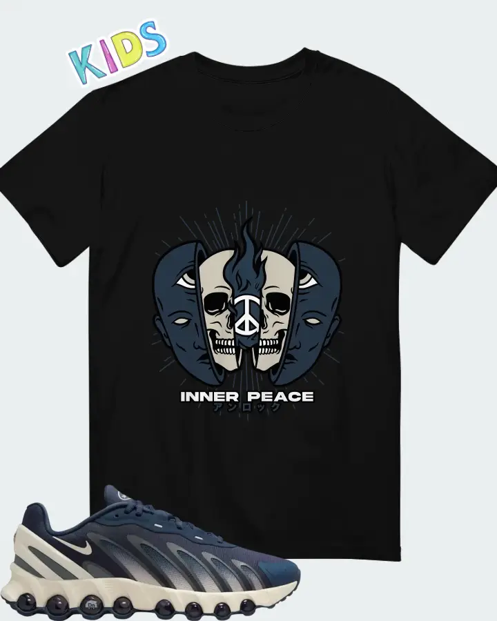 Nike Air Max Dn8 Thunder Blue Cool Grey Midnight Navy Pale Ivory Matching Kid's T-Shirt