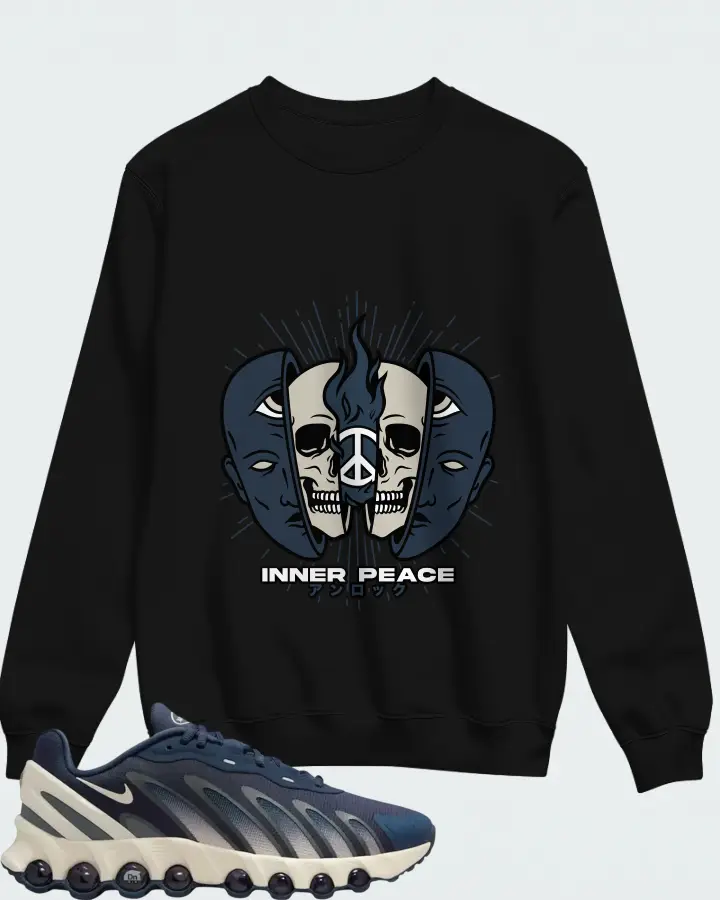 Nike Air Max Dn8 Thunder Blue Cool Grey Midnight Navy Pale Ivory Matching Sweatshirt