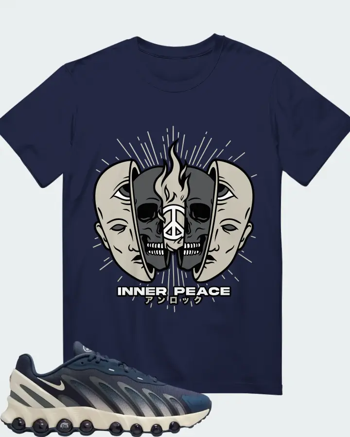 Nike Air Max Dn8 Thunder Blue Cool Grey Midnight Navy Pale Ivory Matching T-Shirt