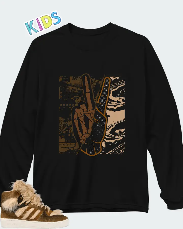 Star Wars x adidas Rivalry Hi Chewbacca Matching Kid's Long Sleeve T-Shirt