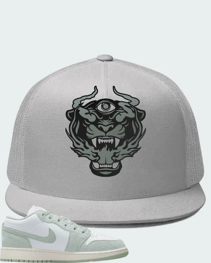 Air Jordan 1 Low SE GS Seafoam Matching Hat