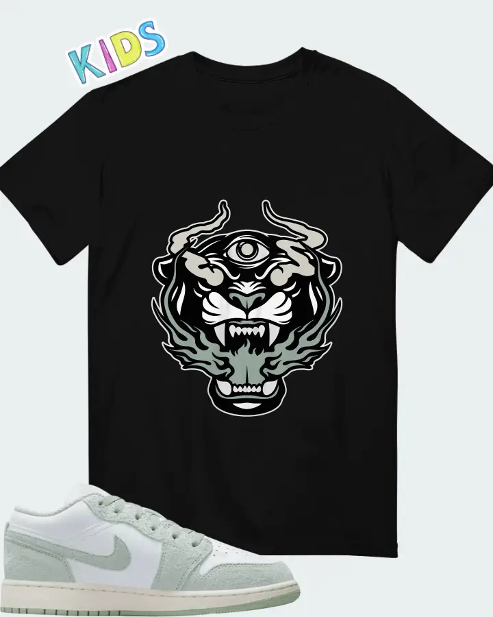 Air Jordan 1 Low SE GS Seafoam Matching Kid's T-Shirt