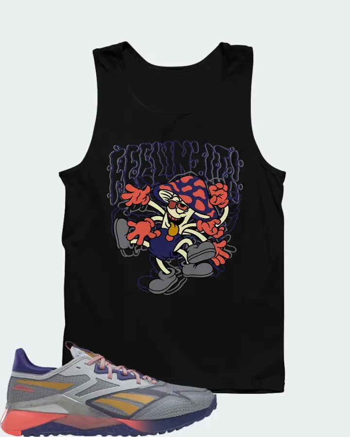 Reebok Nano X2 TR Adventure Grey Bold Purple Matching Tank Top