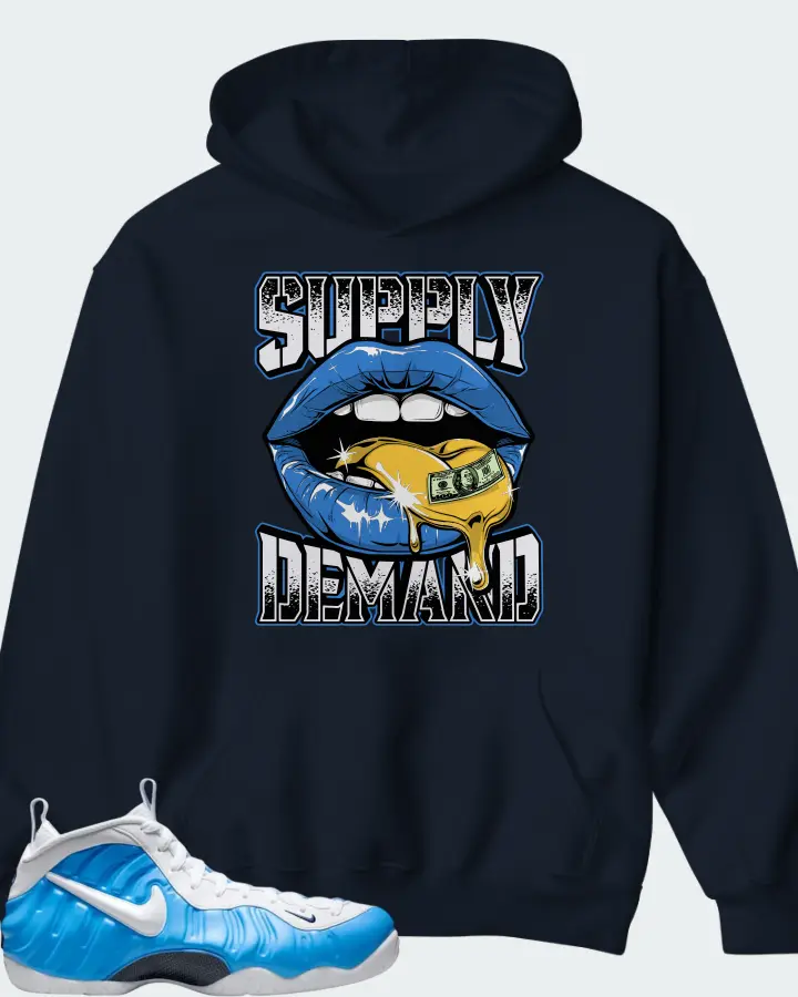 Nike Air Foamposite Pro University Blue 2026 Matching Hoodie