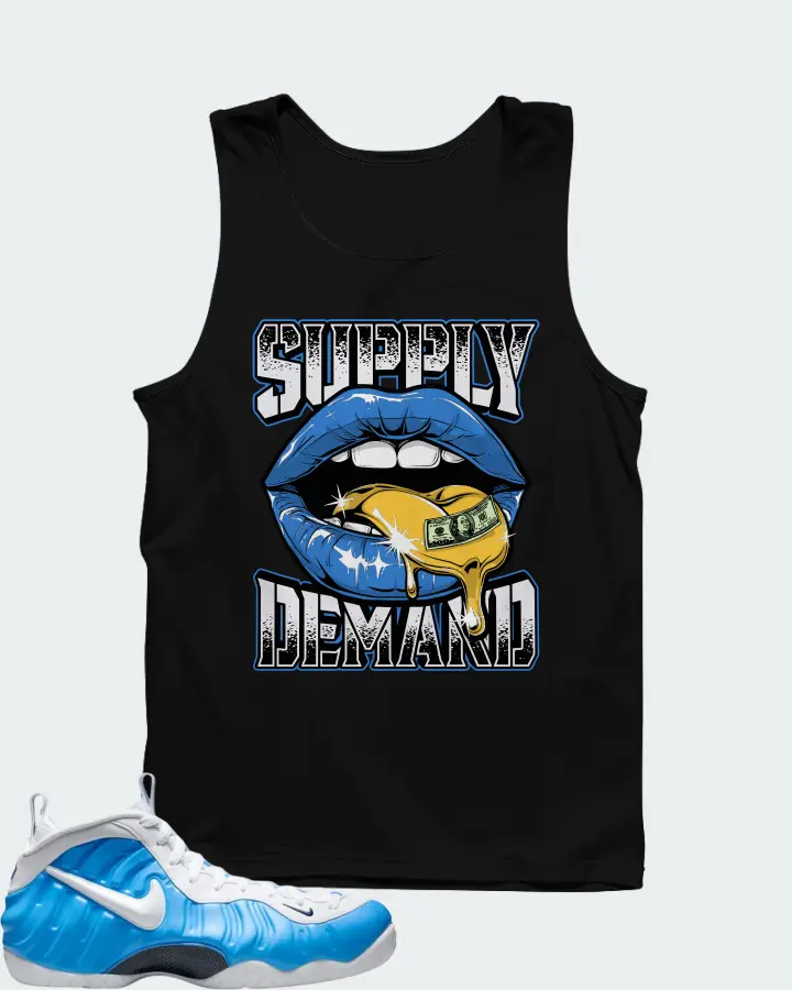 Nike Air Foamposite Pro University Blue 2026 Matching Tank Top