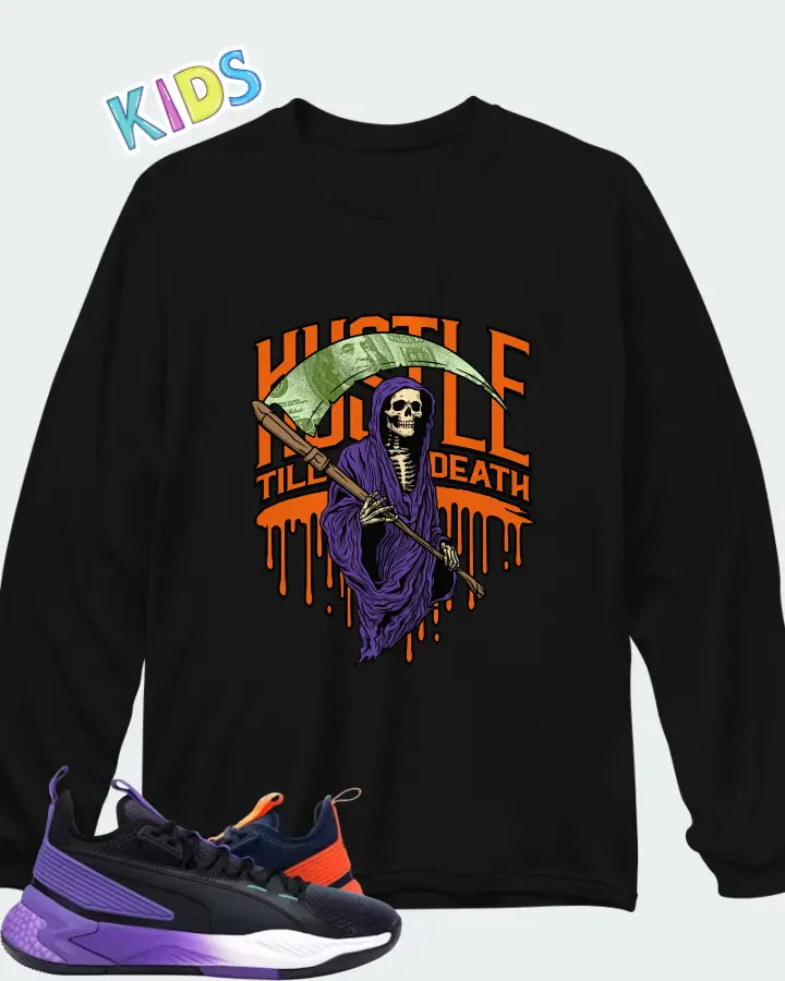 Puma Uproar Charlotte Matching Kid's Long Sleeve T-Shirt