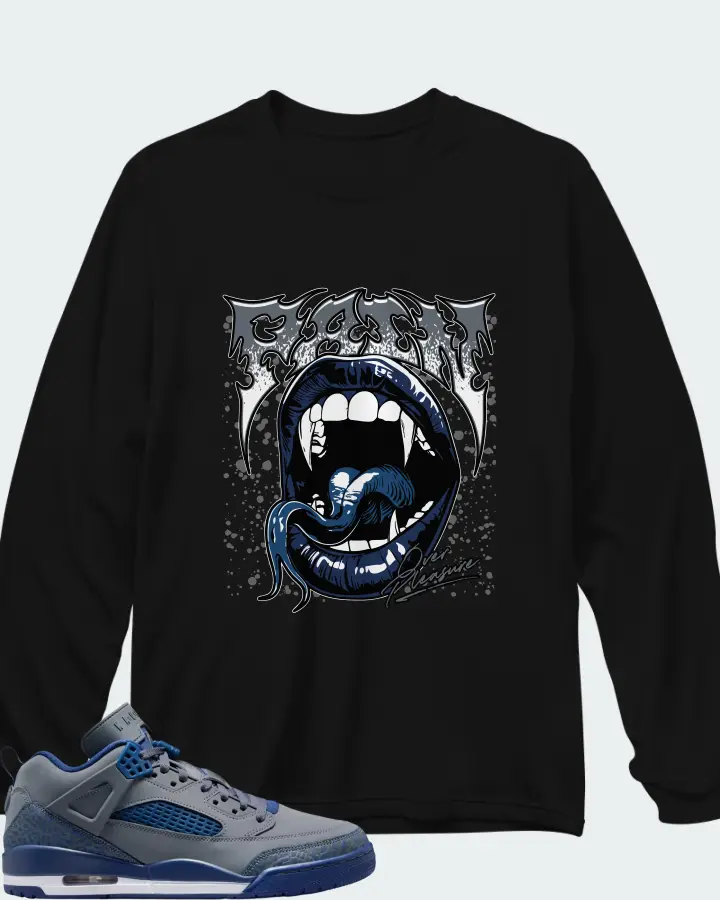 Air Jordan Spizike Low SE Flint Matching Long Sleeve T-Shirt