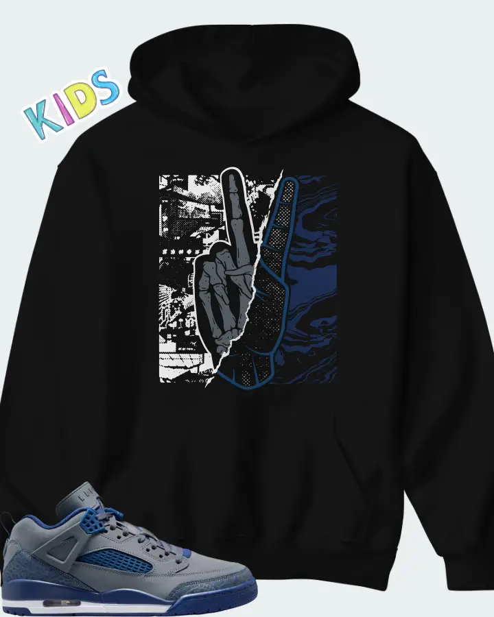 Air Jordan Spizike Low SE Flint Matching Kid's Hoodie