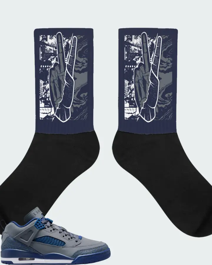 Air Jordan Spizike Low SE Flint Matching Socks