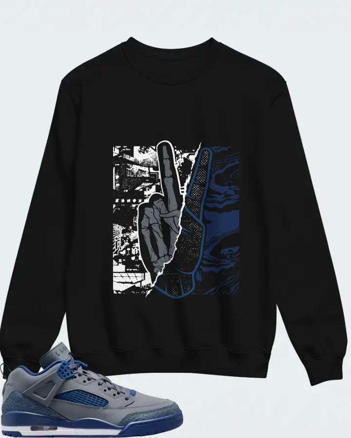 Air Jordan Spizike Low SE Flint Matching Sweatshirt