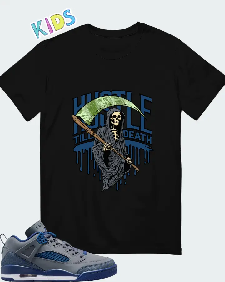 Air Jordan Spizike Low SE Flint Matching Kid's T-Shirt