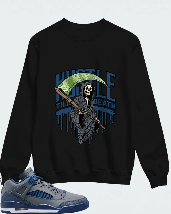 Air Jordan Spizike Low SE Flint Matching Sweatshirt