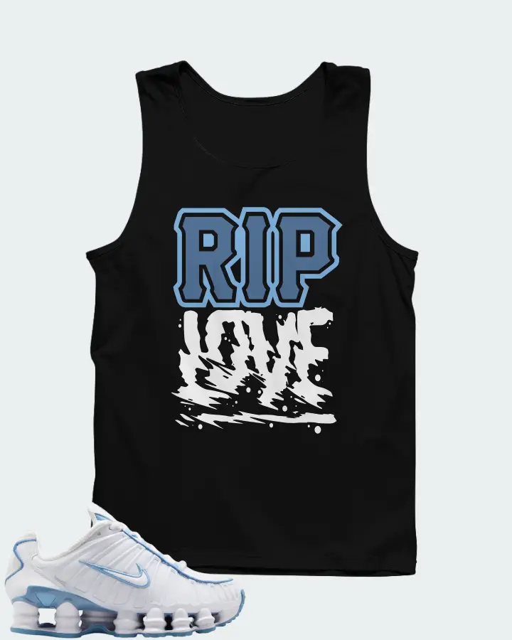 Nike Shox TL White Blue Matching Tank Top