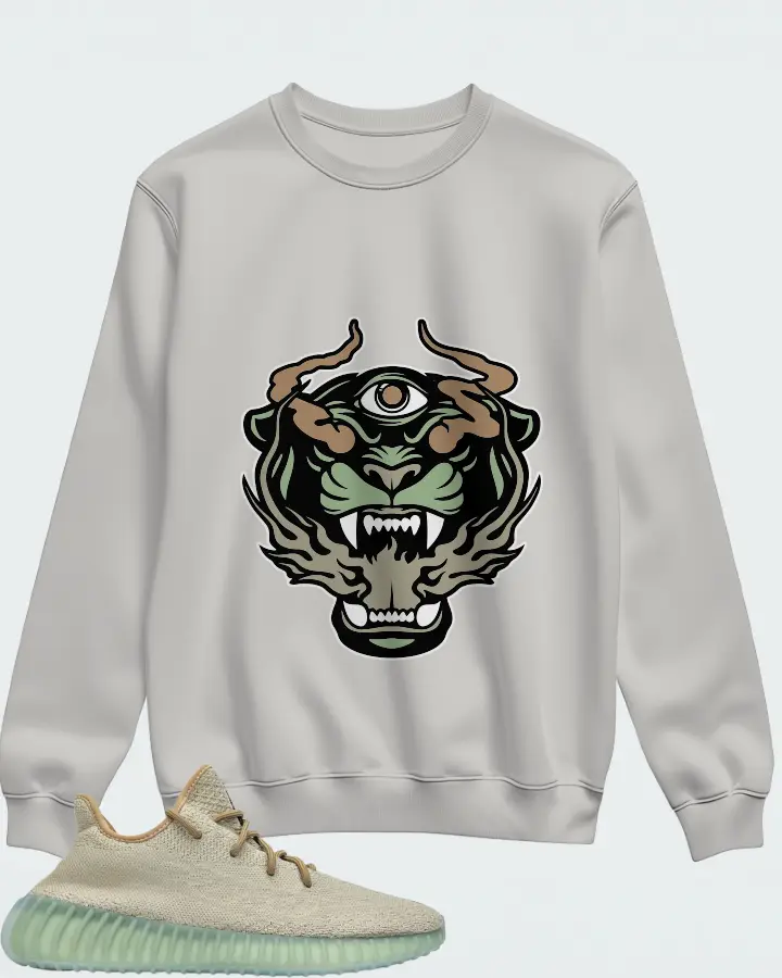 Yeezy Boost 350 V2 Leaf Matching Sweatshirt
