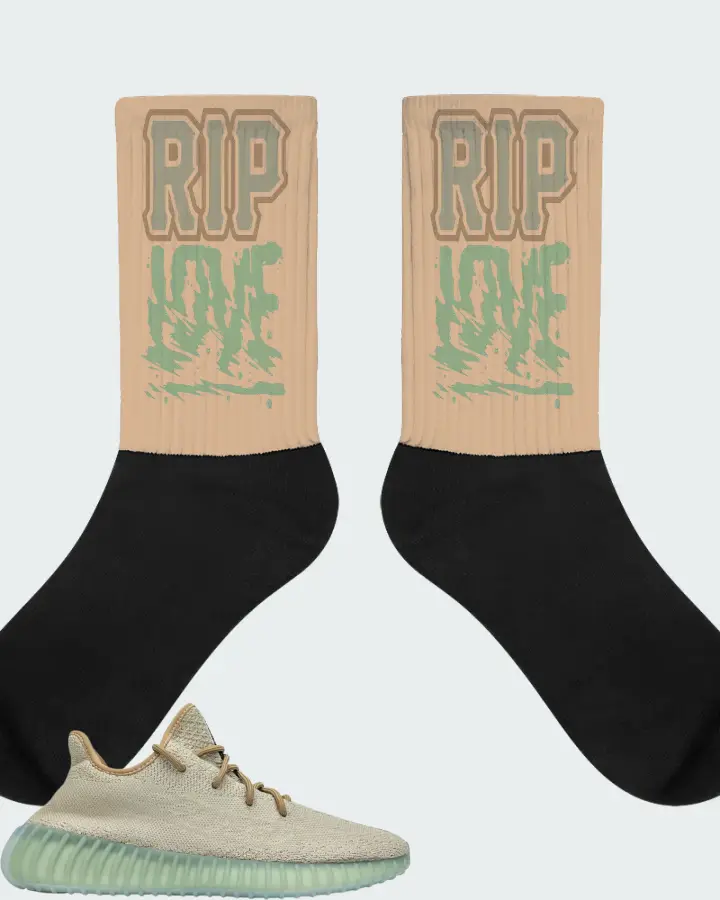 Yeezy Boost 350 V2 Leaf Matching Socks