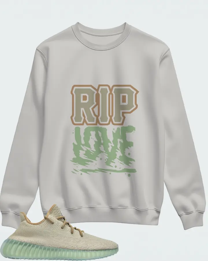 Yeezy Boost 350 V2 Leaf Matching Sweatshirt