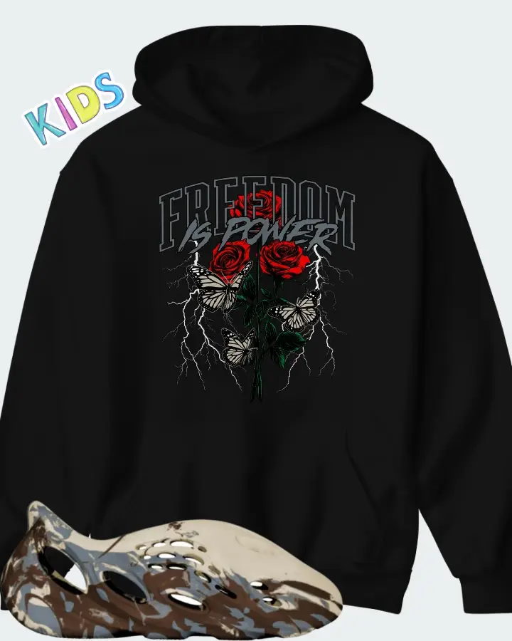 Yeezy Foam Runner MX Cream Clay Matching Kid's Hoodie