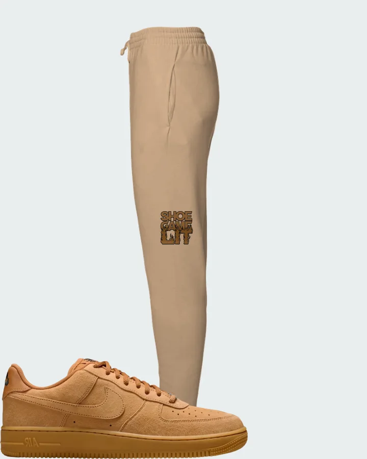 Nike SB Air Force 1 Low Flax Matching Joggers