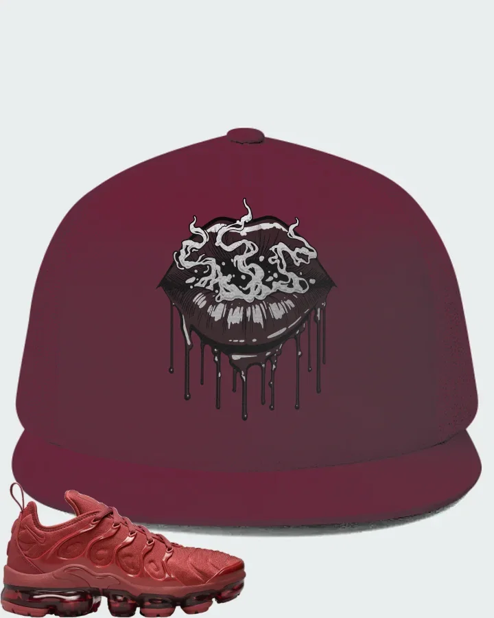 Nike Air VaporMax Plus Burgundy Matching Hat