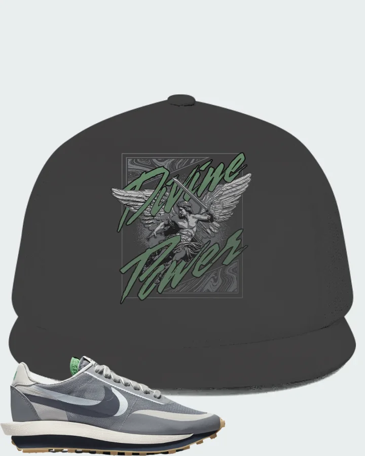 Nike LD Waffle sacai CLOT Kiss of Death 2 Cool Grey (NTWRK Special Packaging) Matching Hat