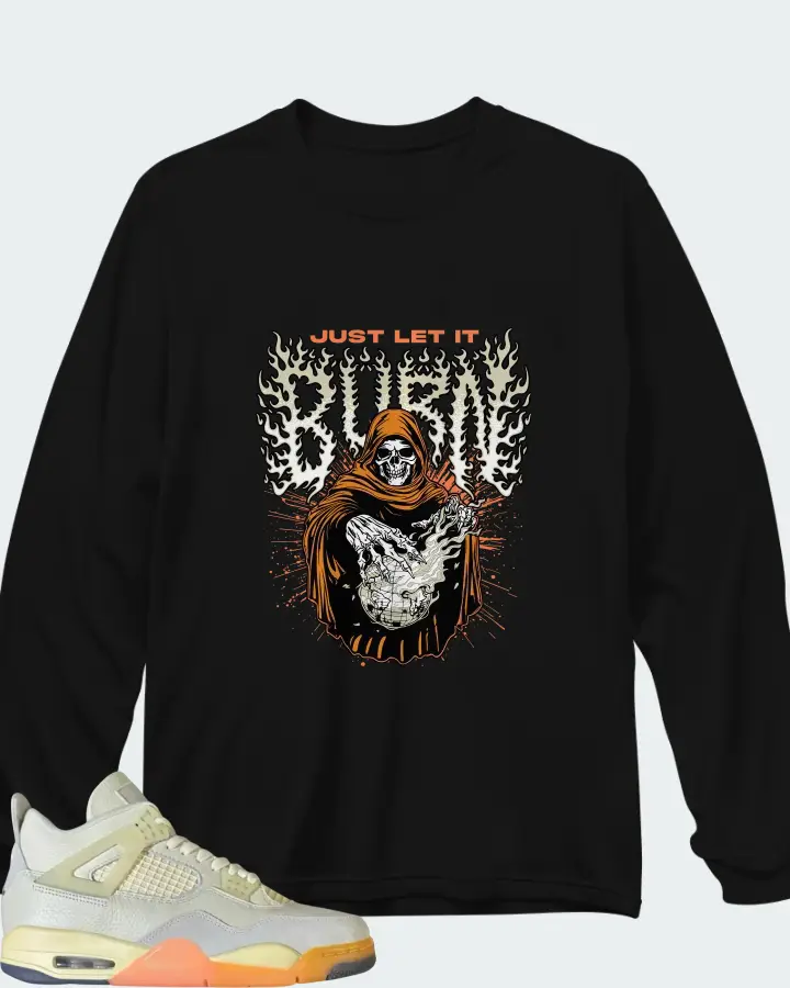 Air Jordan 4 Retro Birds of Paradise Matching Long Sleeve T-Shirt