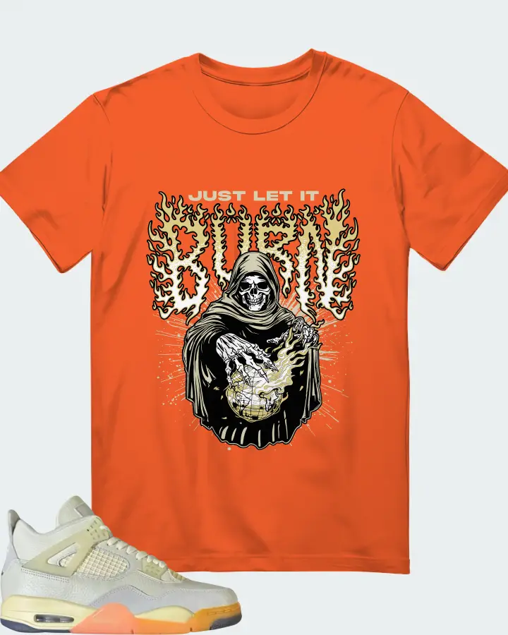 Air Jordan 4 Retro Birds of Paradise Matching T-Shirt