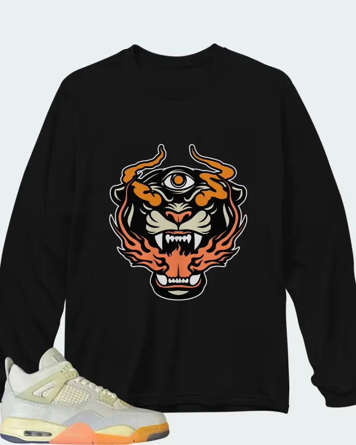 Air Jordan 4 Retro Birds of Paradise Matching Long Sleeve T-Shirt