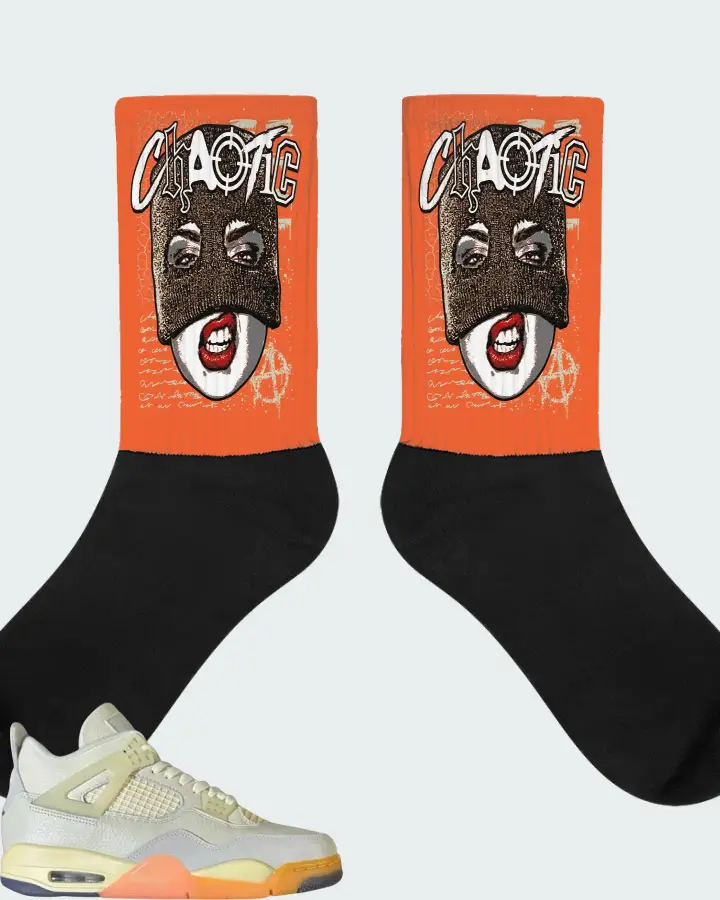 Air Jordan 4 Retro Birds of Paradise Matching Socks