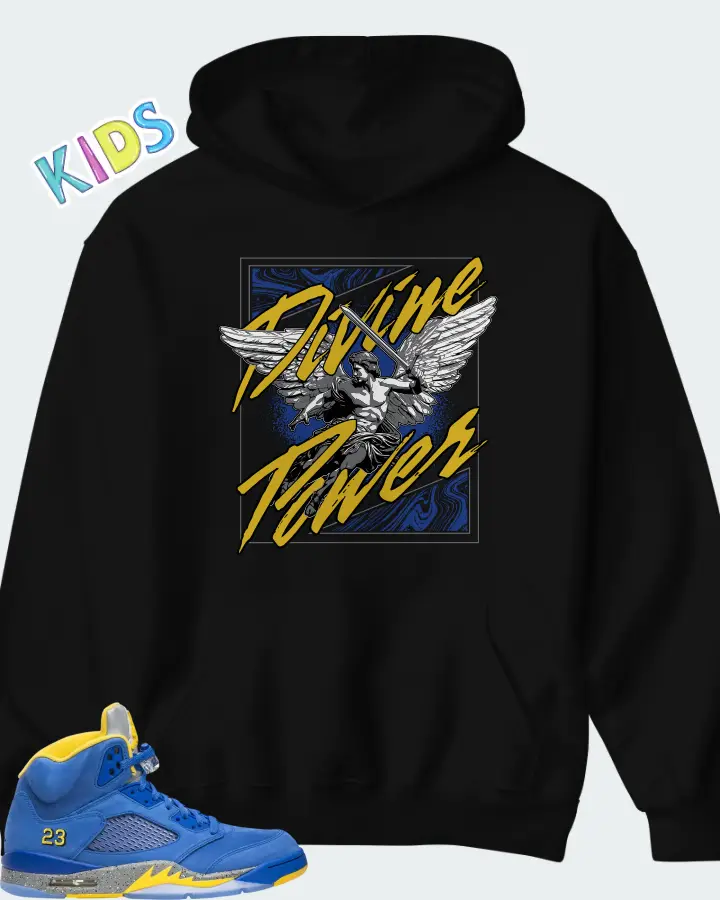 Air Jordan 5 Retro Laney Matching Kid's Hoodie