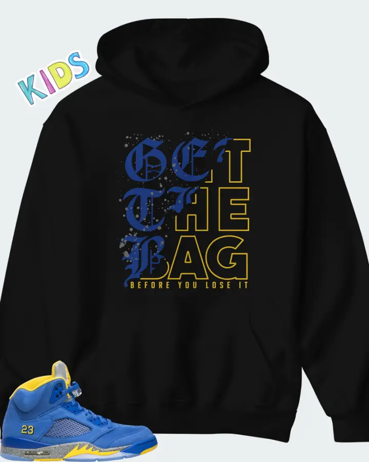 Air Jordan 5 Retro Laney Matching Kid's Hoodie