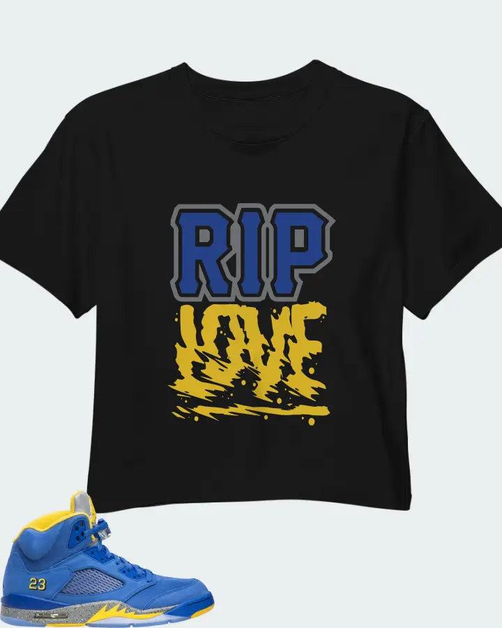 Air Jordan 5 Retro Laney Matching Crop Top