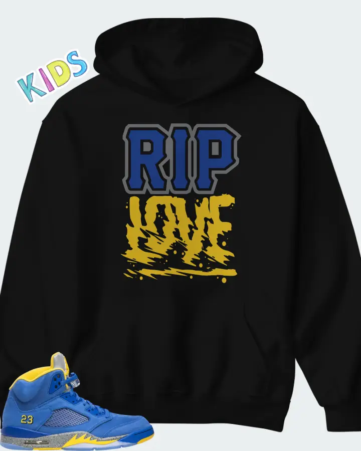 Air Jordan 5 Retro Laney Matching Kid's Hoodie