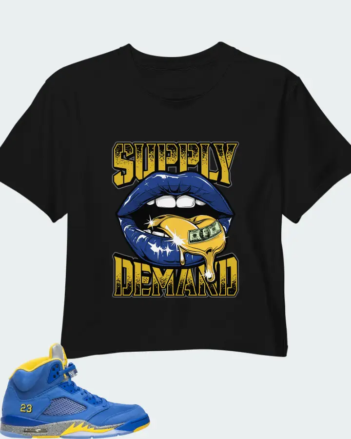 Air Jordan 5 Retro Laney Matching Crop Top