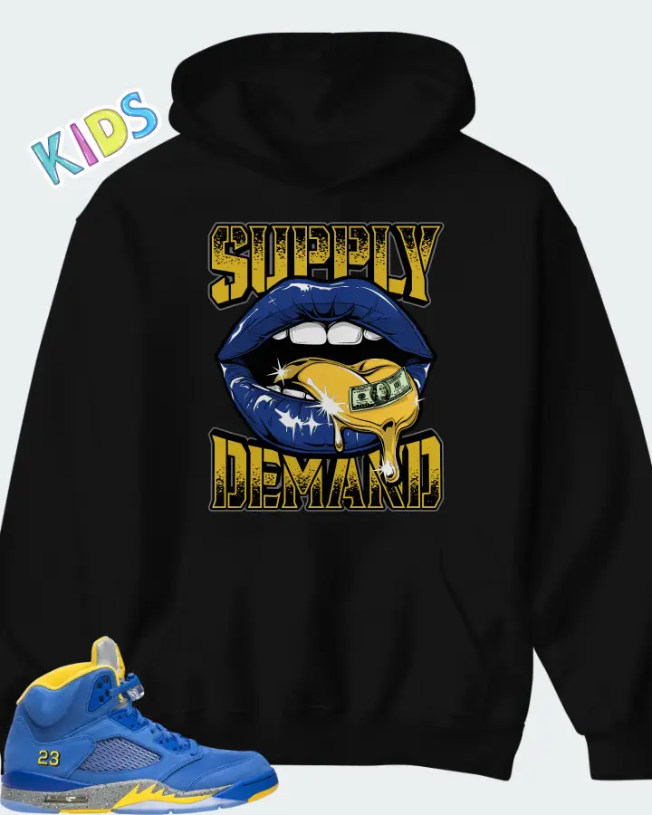 Air Jordan 5 Retro Laney Matching Kid's Hoodie