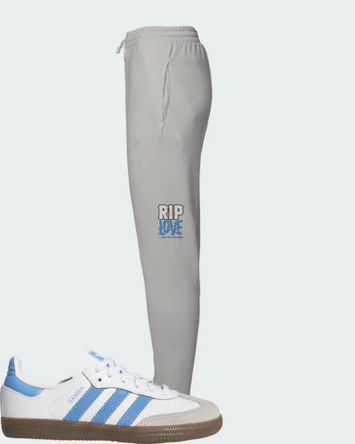 adidas Samba OG Cloud White Blue Fusion Matching Joggers