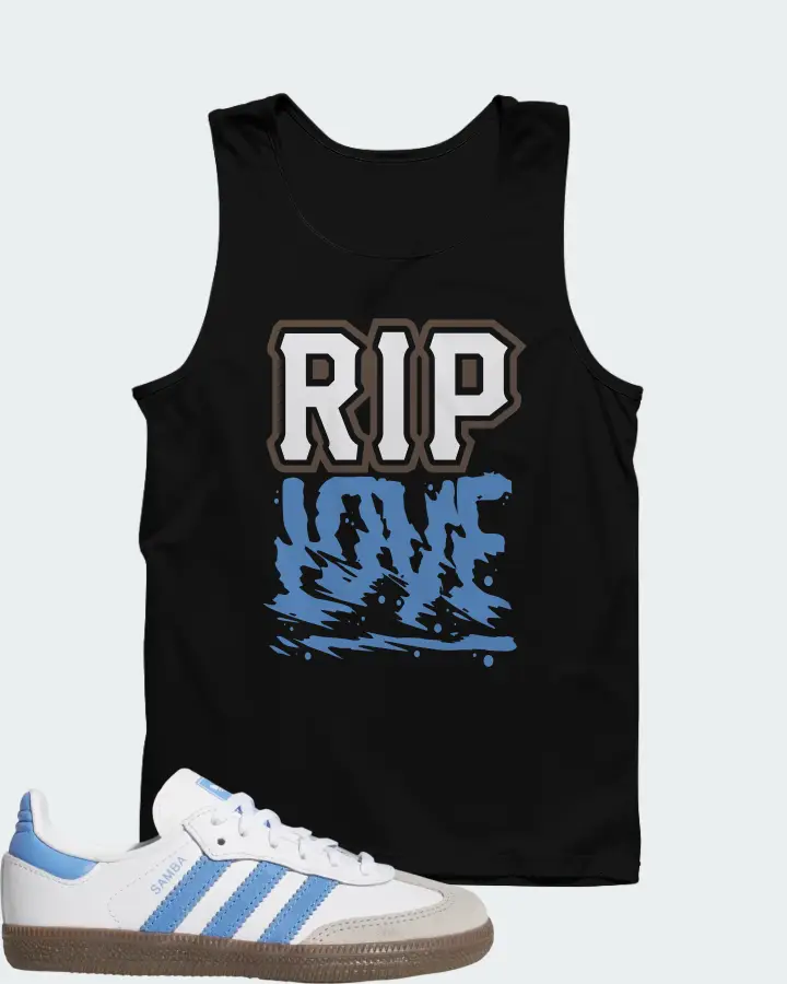 adidas Samba OG Cloud White Blue Fusion Matching Tank Top