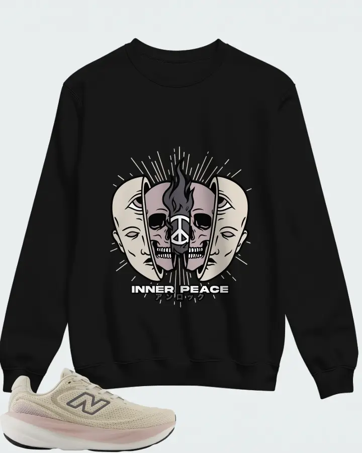 New Balance Fresh Foam X 1080v15 Timberwolf Neptune Grey Matching Sweatshirt