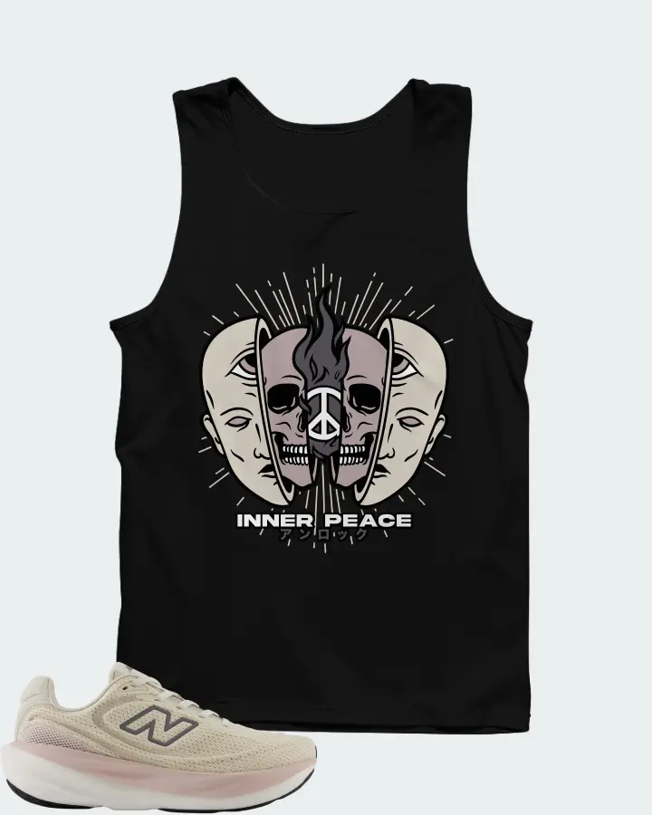 New Balance Fresh Foam X 1080v15 Timberwolf Neptune Grey Matching Tank Top