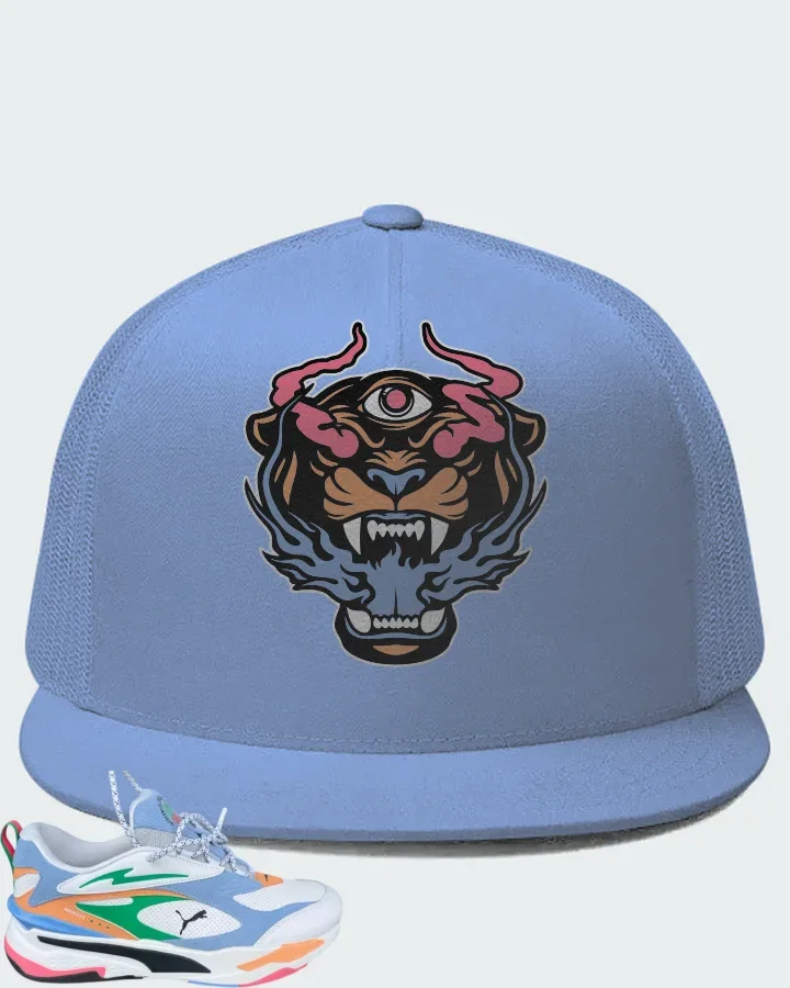 Puma RS-Fast Worldwide White Day Dream Green Matching Hat