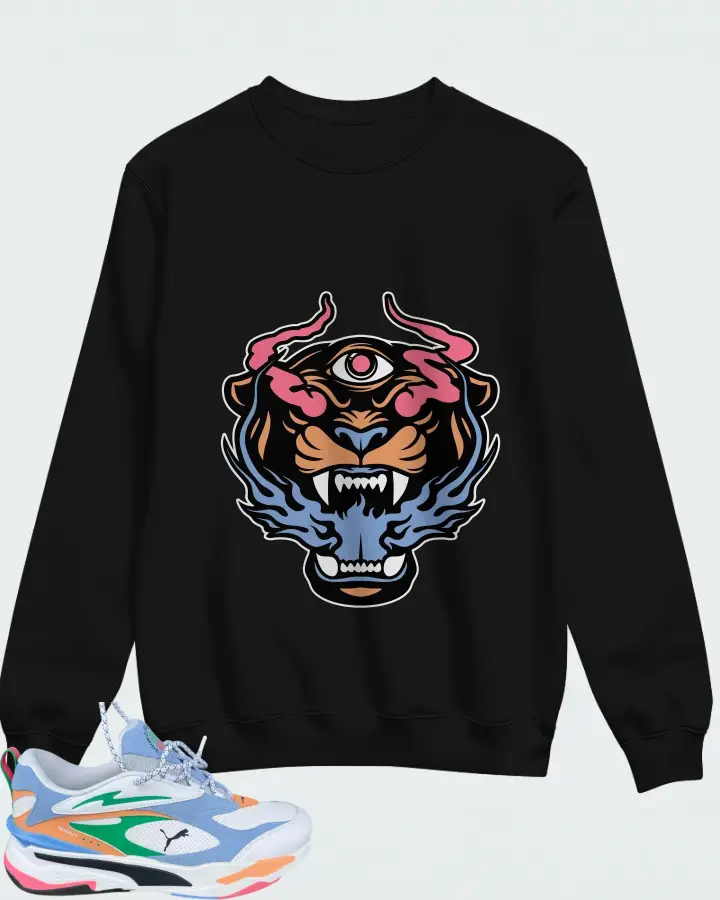 Puma RS-Fast Worldwide White Day Dream Green Matching Sweatshirt
