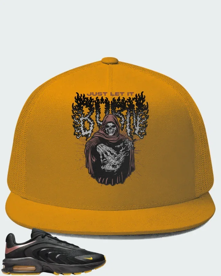 Nike Air Max Fire Black Laser Orange Matching Hat