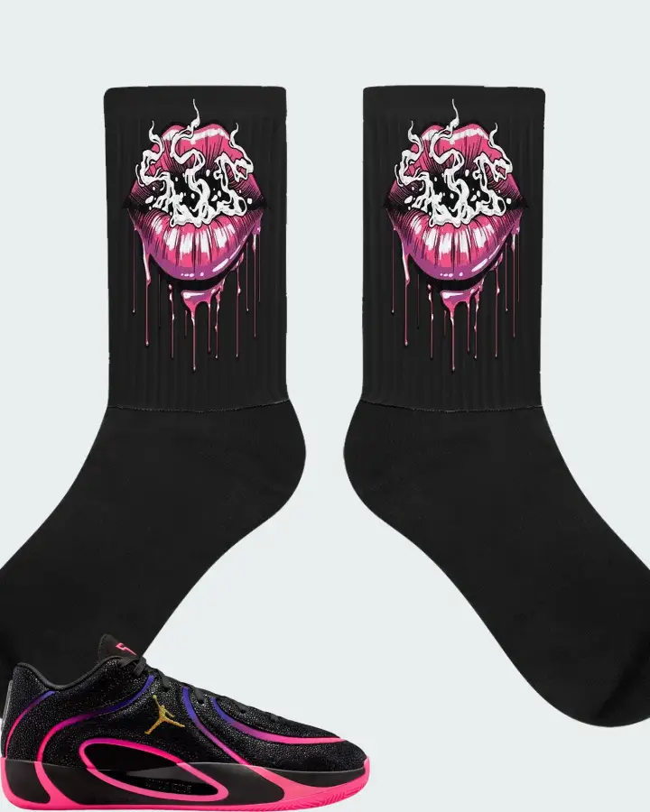 Jordan Tatum 4 Smooth Soul Volume 2 Matching Socks