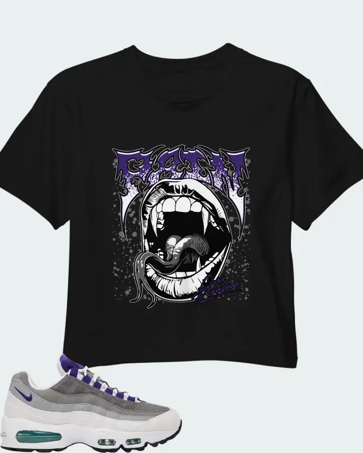 Nike Air Max 95 OG Grape 2026 Matching Crop Top