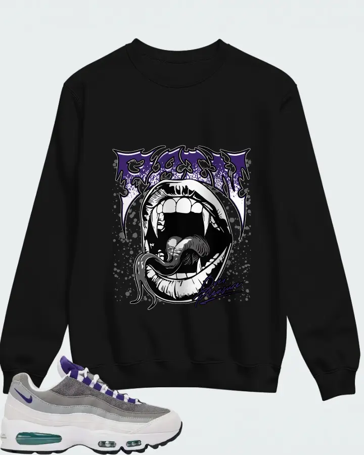 Nike Air Max 95 OG Grape 2026 Matching Sweatshirt